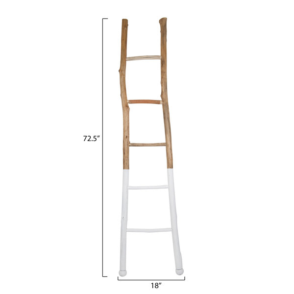 Union Rustic 72.5'' Tall Solid Wood Blanket Ladder & Reviews Wayfair